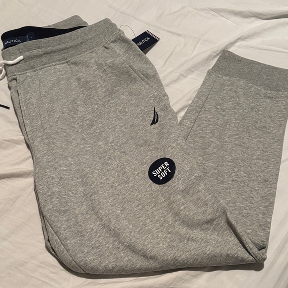 Nautica Heather Gray Joggers - Picture 3 of 6